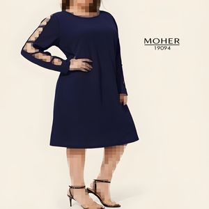 خرید اینترنتی قیمت پیراهن مجلسی زنانه سایز بزرگ مدل آستین نردبانی