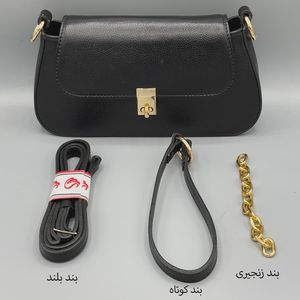 خرید انلاین کیف زنانه تمام چرم طبیعی مدل 3075 کیف دوشی و دستی سه حالته چرم فلوتر