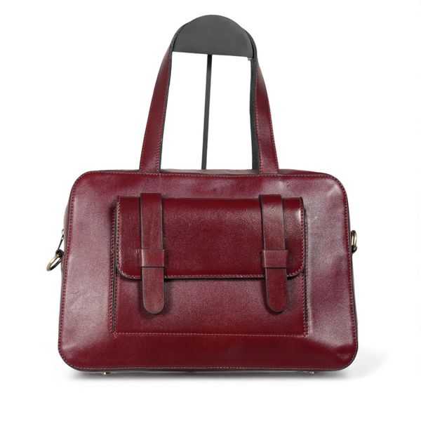 کیف اداری و دستی چرم طبیعی مدل 3070 مناسب لپ تاپ و استفاده روزمره