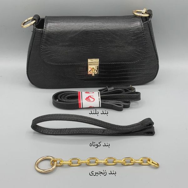 کیف زنانه تمام چرم طبیعی لیرزاد مدل 3075 تلفیق ظرافت کلاسیک و طراحی مدرن