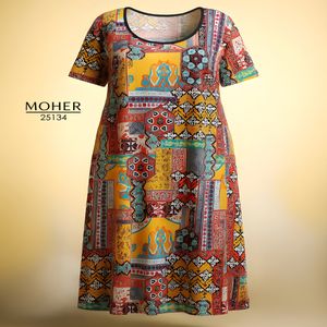 خرید اینترنتی قیمت پیراهن ماکسی سایز بزرگ طرح سنتی