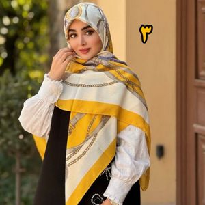 خرید اینترنتی روسری نخی سیااسکارف