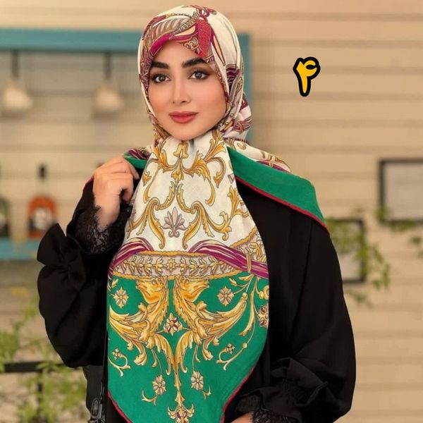 روسری نخ پنبه بهاره تابستانه