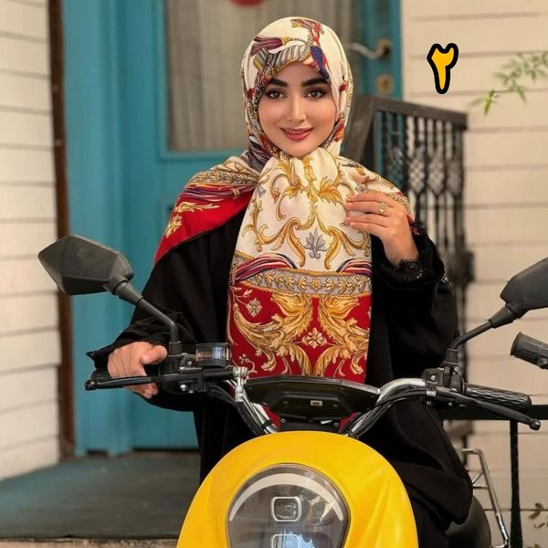 روسری نخ پنبه بهاره تابستانه