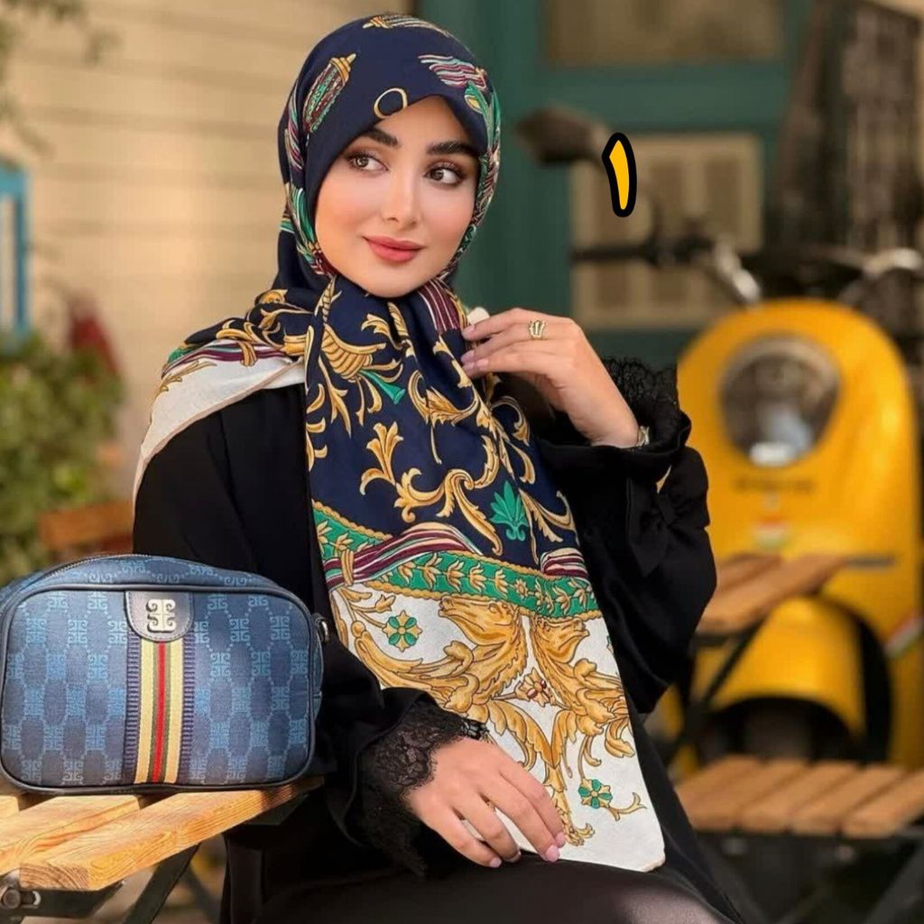 خرید اینترنتی روسری نخ پنبه بهاره تابستانه