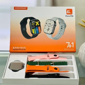 خرید اینترنتی قیمت ساعت هوشمند 7بند Kwqiwear مدل Kw30 Max مدل 1