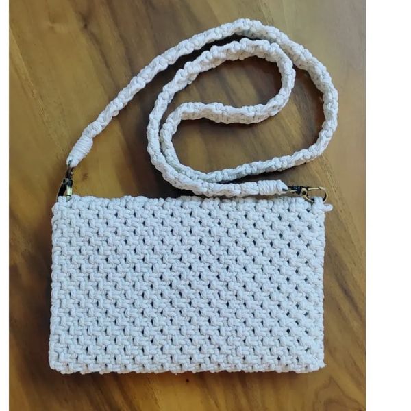 کیف مکرومه طرح یلدا