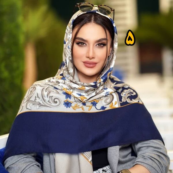 روسری نخی متریال وارداتی