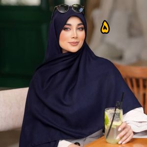 مشخصات روسری نخی سیا اسکارف قواره بزرگ