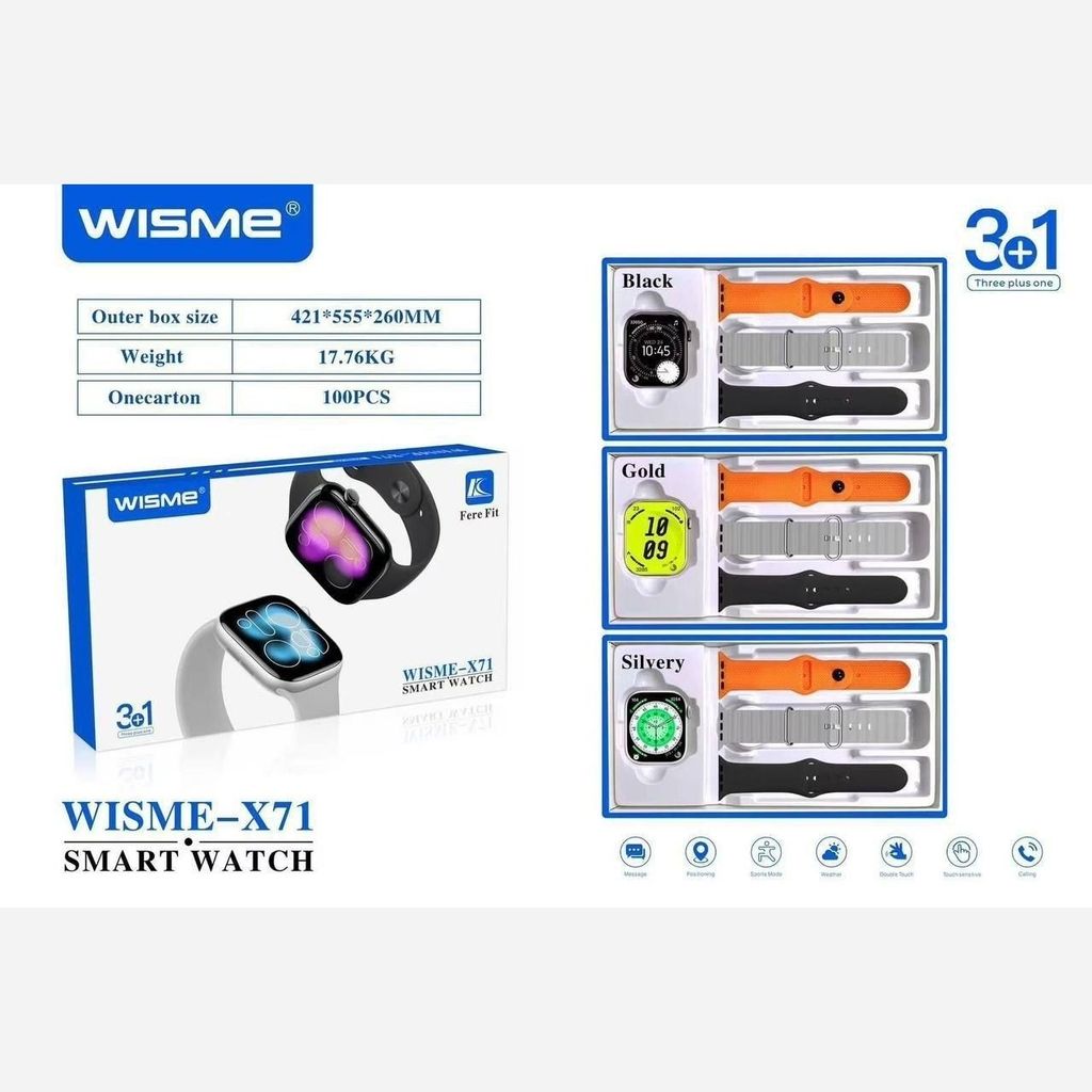 فروش اینترنتی ساعت هوشمند WISME مدل X71