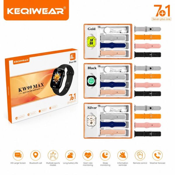 ساعت هوشمند KEQIWER مدل Kw99 max