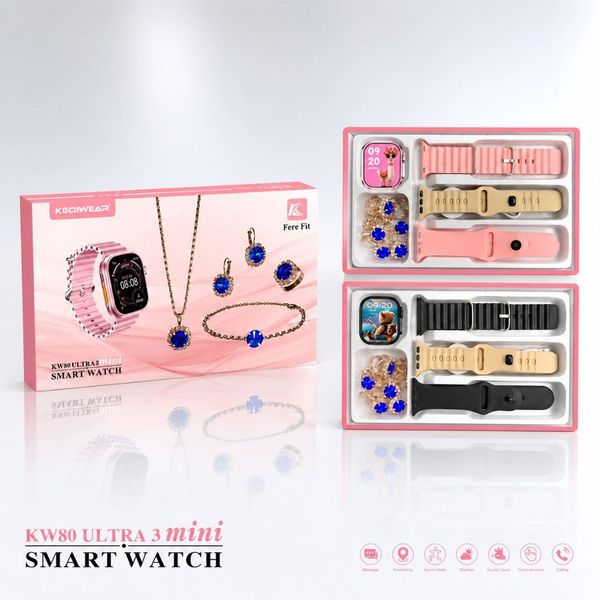 ساعت هوشمند Keqiwear مدل Kw80 Ultra3 mini