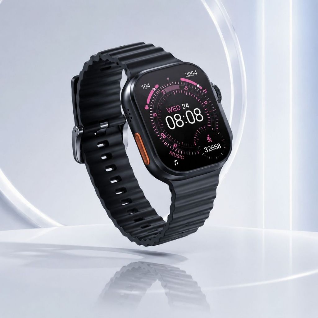 خرید آنلاین ساعت هوشمند Keqiwear مدل Kw82 Ultra3