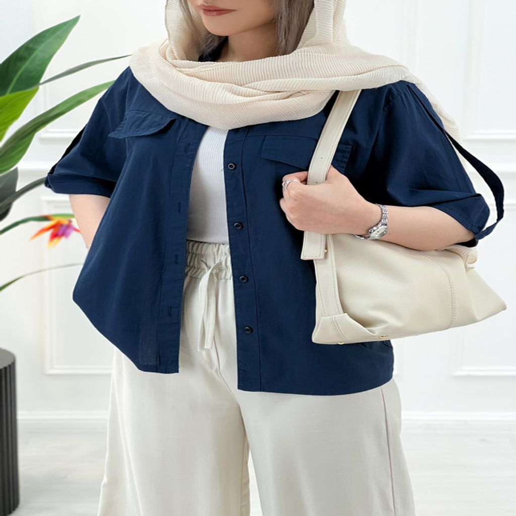 خرید اینترنتی قیمت شومیز جیب نما زنانه