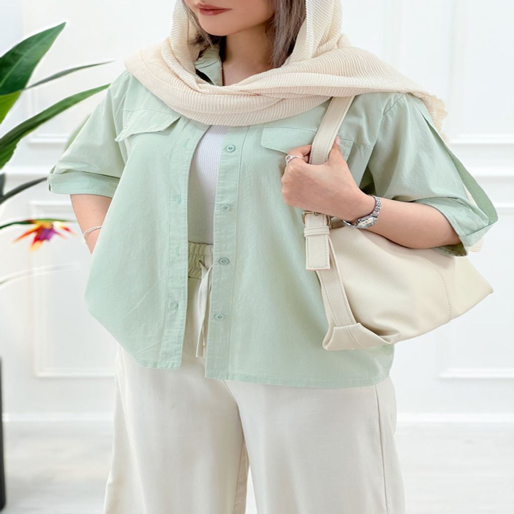 خرید اینترنتی قیمت شومیز جیب نما زنانه