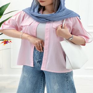 خرید اینترنتی قیمت شومیز جیب نما زنانه