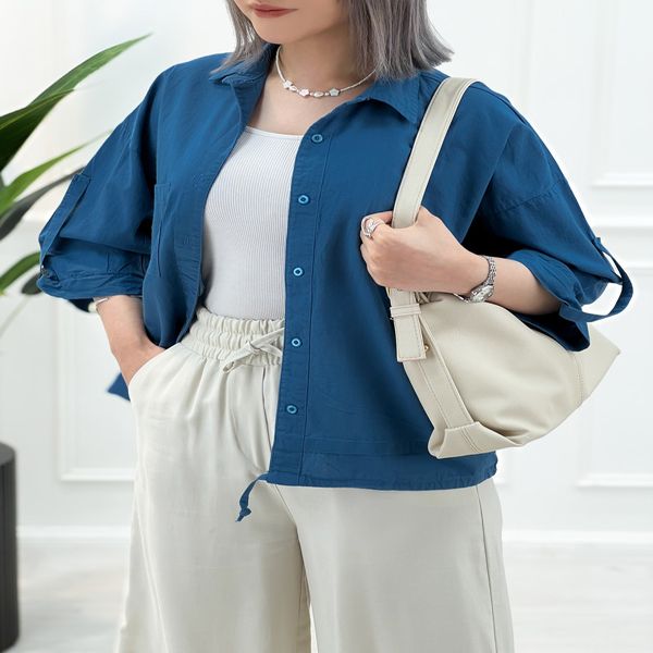 شومیز زنانه جلو دکمه آرزو