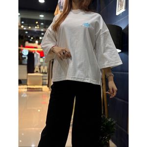 تیشرت باکسی گلدوزی آدمک