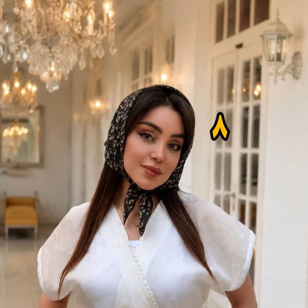 مینی اسکارف نخی وارداتی