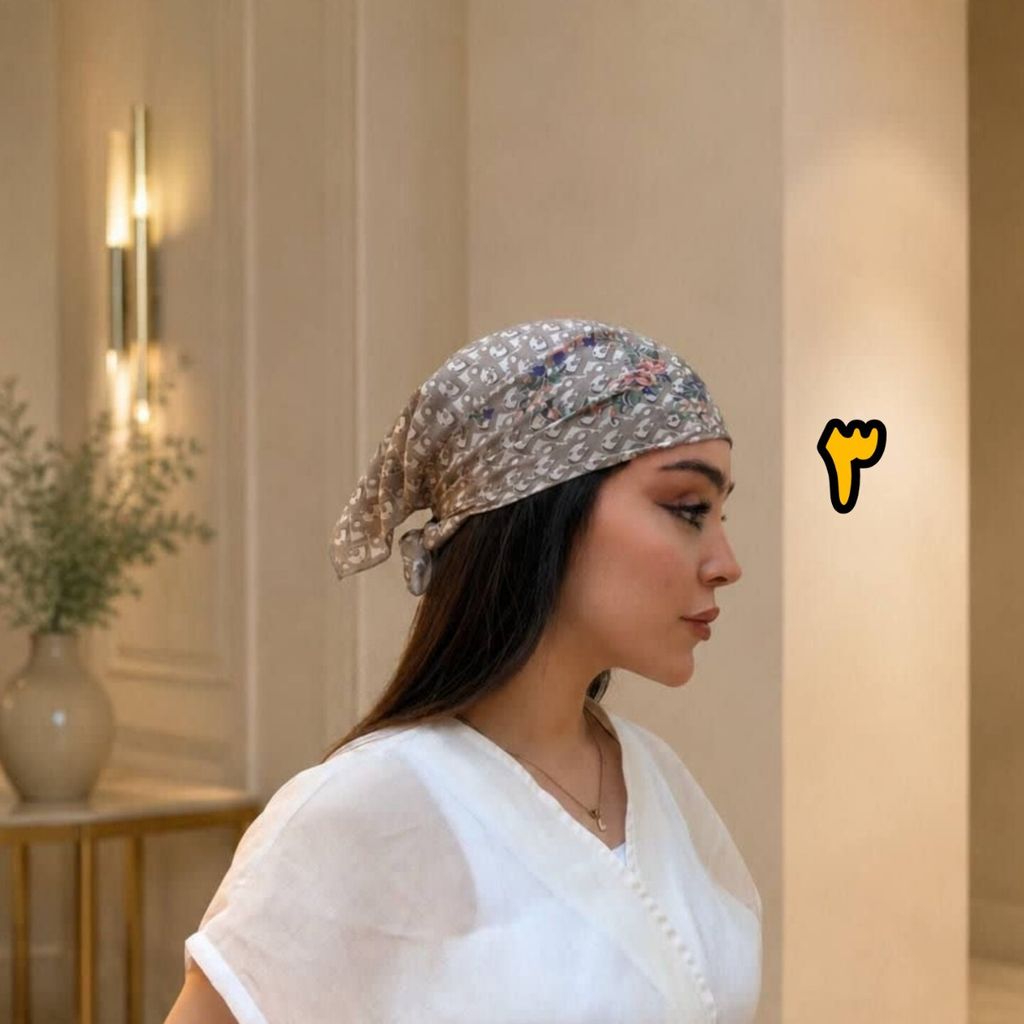خرید آنلاین مینی اسکارف نخی وارداتی