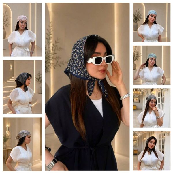 مینی اسکارف نخی وارداتی
