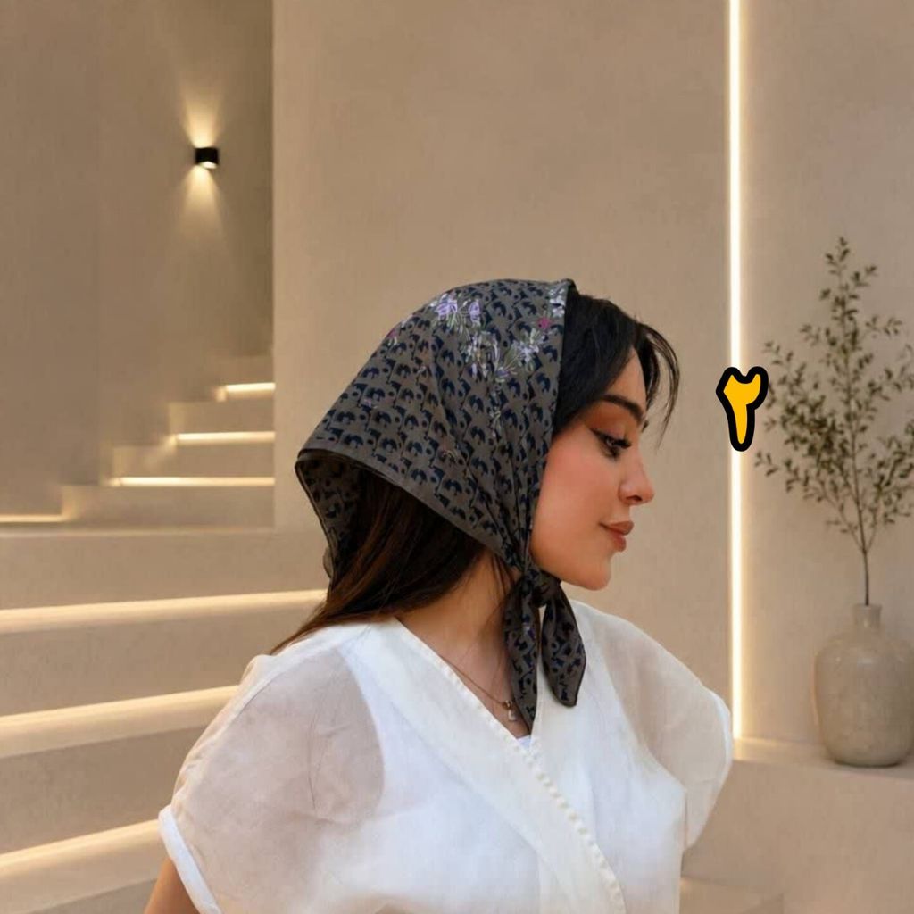فروش اینترنتی مینی اسکارف نخی وارداتی