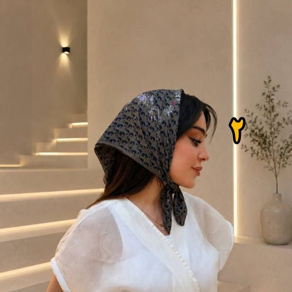 مینی اسکارف نخی وارداتی