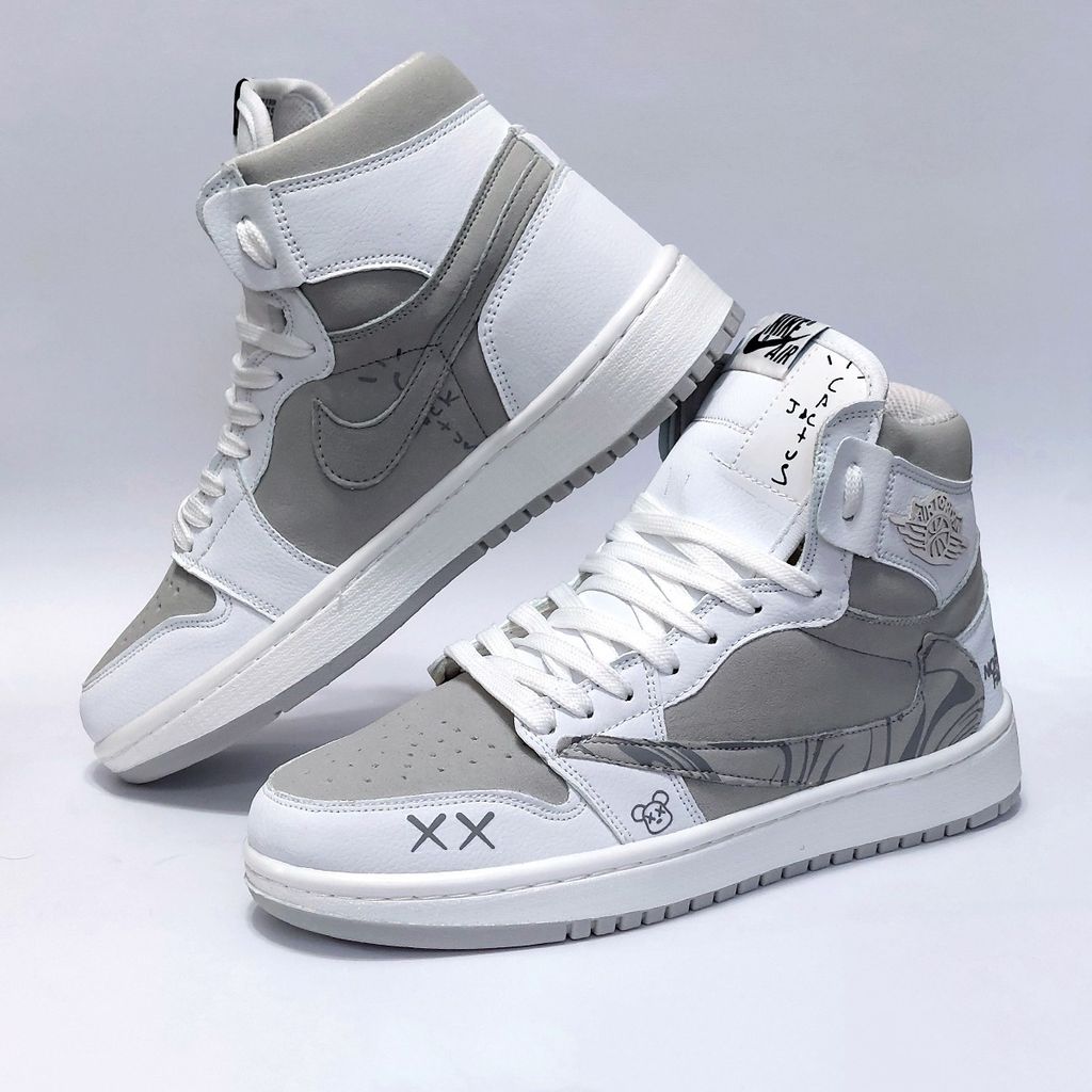 فروش اینترنتی کتانی ساقدار نایک جردن تراویس طرح جدید نورث فیس Nike Jordan Travis