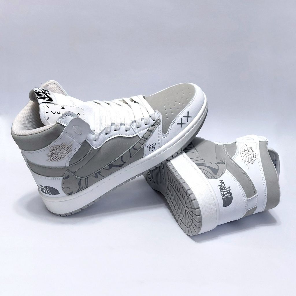 قیمت ارزان کتانی ساقدار نایک جردن تراویس طرح جدید نورث فیس Nike Jordan Travis