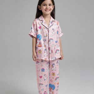 ست لباس خواب کودک دخترانه روژا