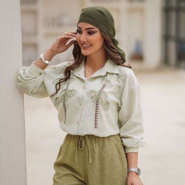 شومیز و شلوار پالم کد 1330
