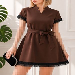 خرید اینترنتی قیمت پیراهن کوتاه مجلسی زنانه نیلوفر جنس کرپ مازراتی