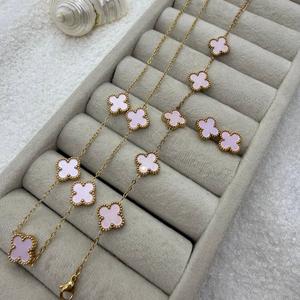 خرید اینترنتی قیمت ست گردنبند و دستبند و گوشواره ونکلیف آبکاری استیل