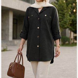 مانتو زنانه لینن مدل آریسا