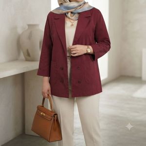 فروش اینترنتی کت زنانه لینن مدل آتریسا