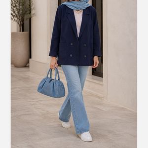 فروش اینترنتی کت زنانه لینن مدل آتریسا