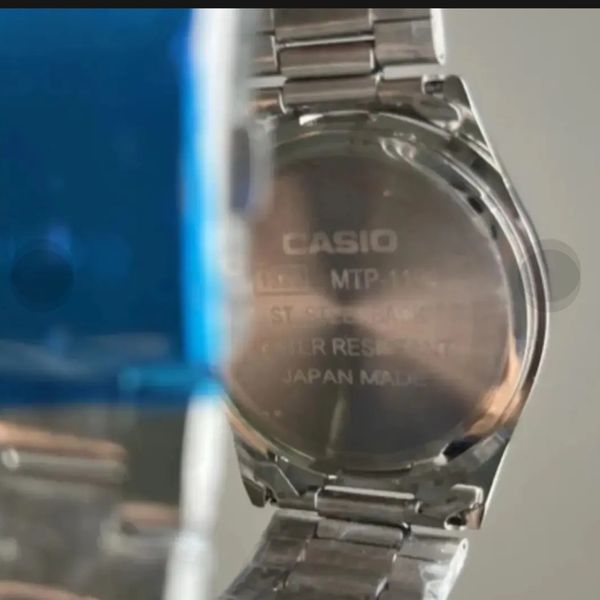 ساعت مچی بند استیل CASIO | ساعت کاسیو تاریخ شمار