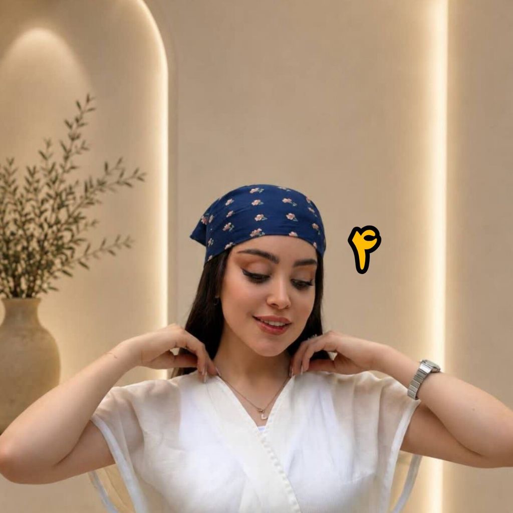 قیمت ارزان مینی اسکارف نخی وارداتی