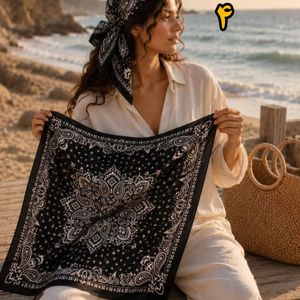 فروش اینترنتی مینی اسکارف ابریشم توییل وارداتی