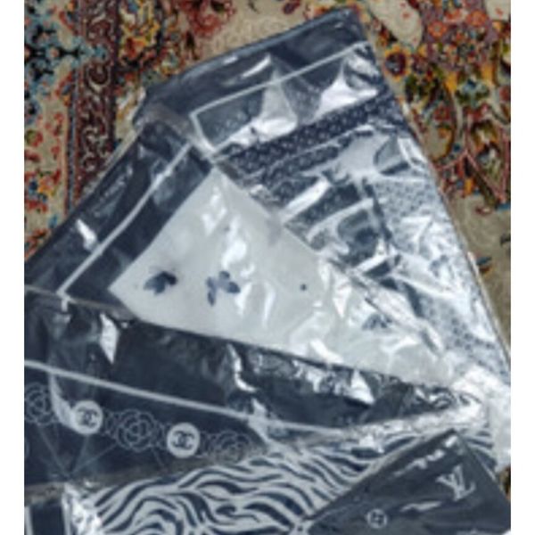 مینی اسکارف نخی دخترانه طرح Ck
