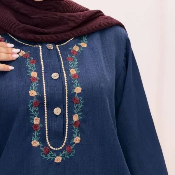 پیراهن گلدوزی پردیس