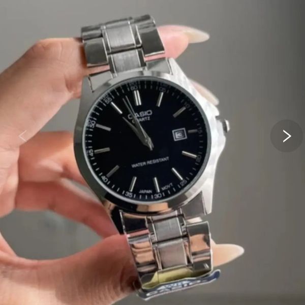 ساعت بند استیل CASIO | ساعت کاسیو تاریخ شمار