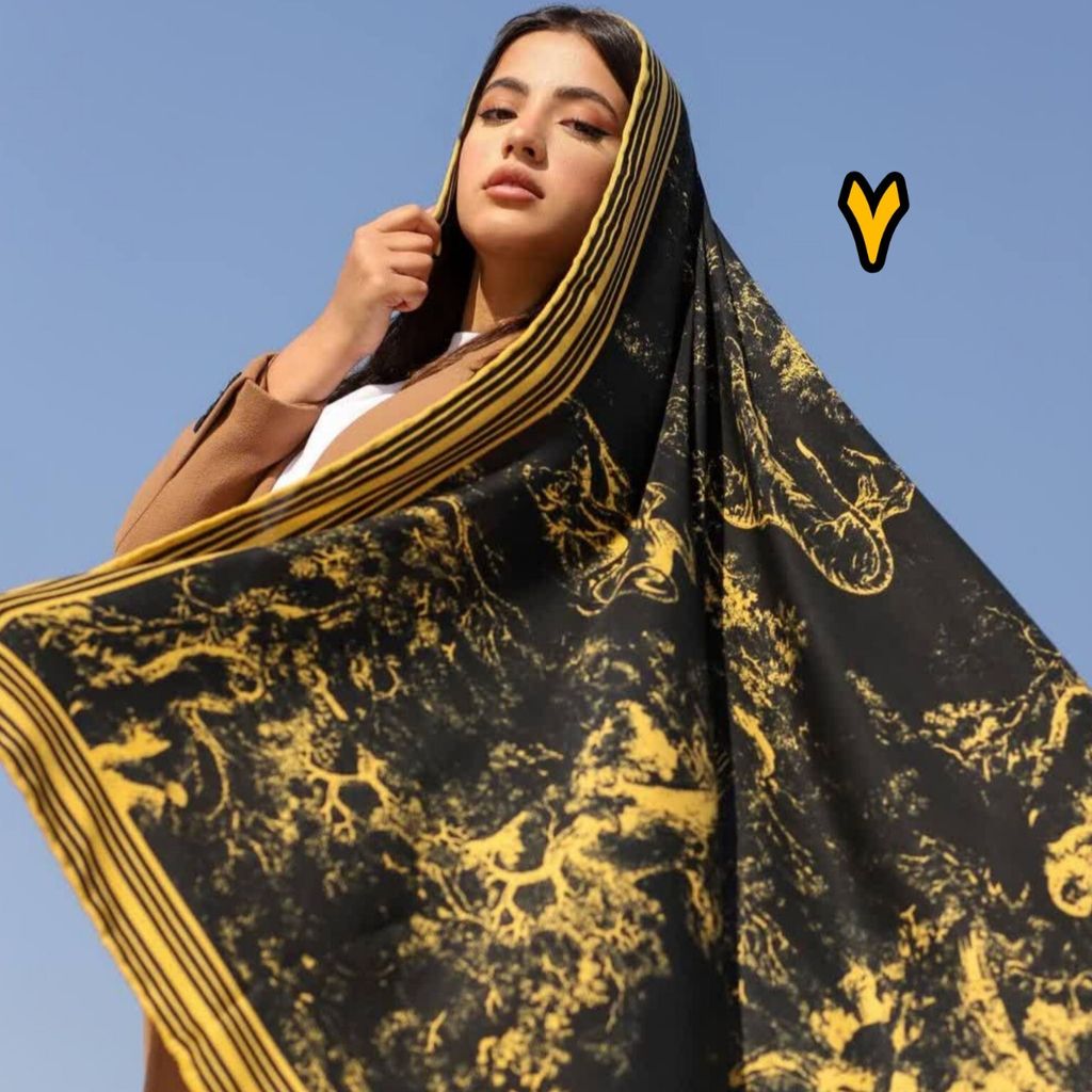 فروش اینترنتی روسری نخی متریال وارداتی