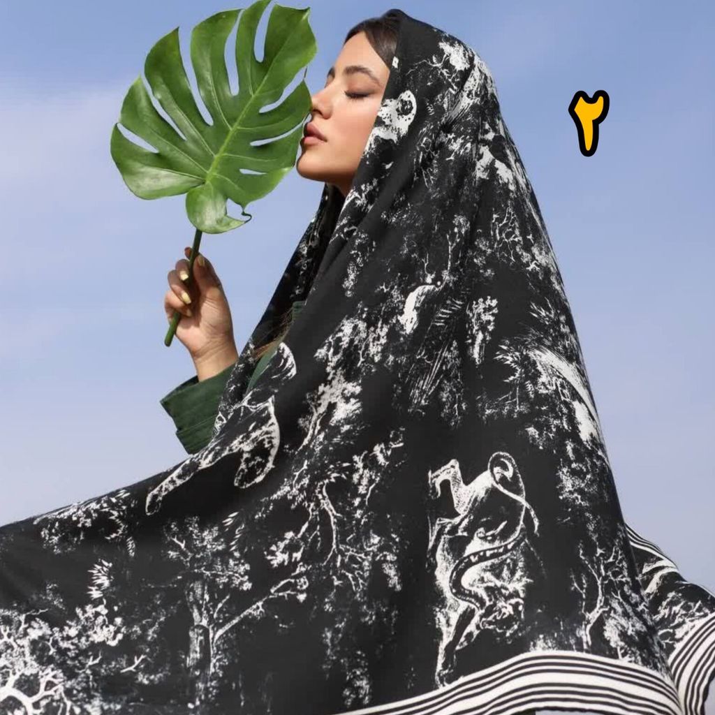 مشخصات روسری نخی متریال وارداتی