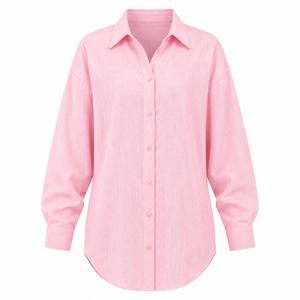 خرید اینترنتی قیمت شومیز حلقه استین طرح مردانه ساده کد 1055