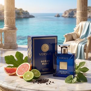 فروش اینترنتی عطر ادکلن مردانه ورساچه دیلان بلو فراگرنس ورد رایحه خنک و تند و شیرین