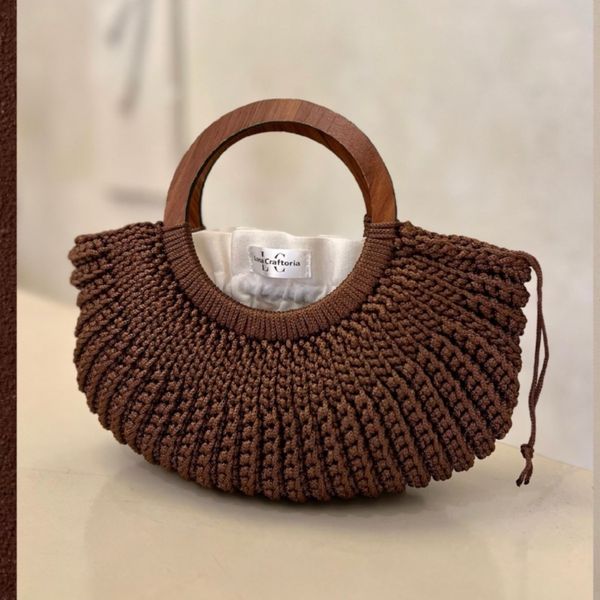 کیف مکرومه مینیمال