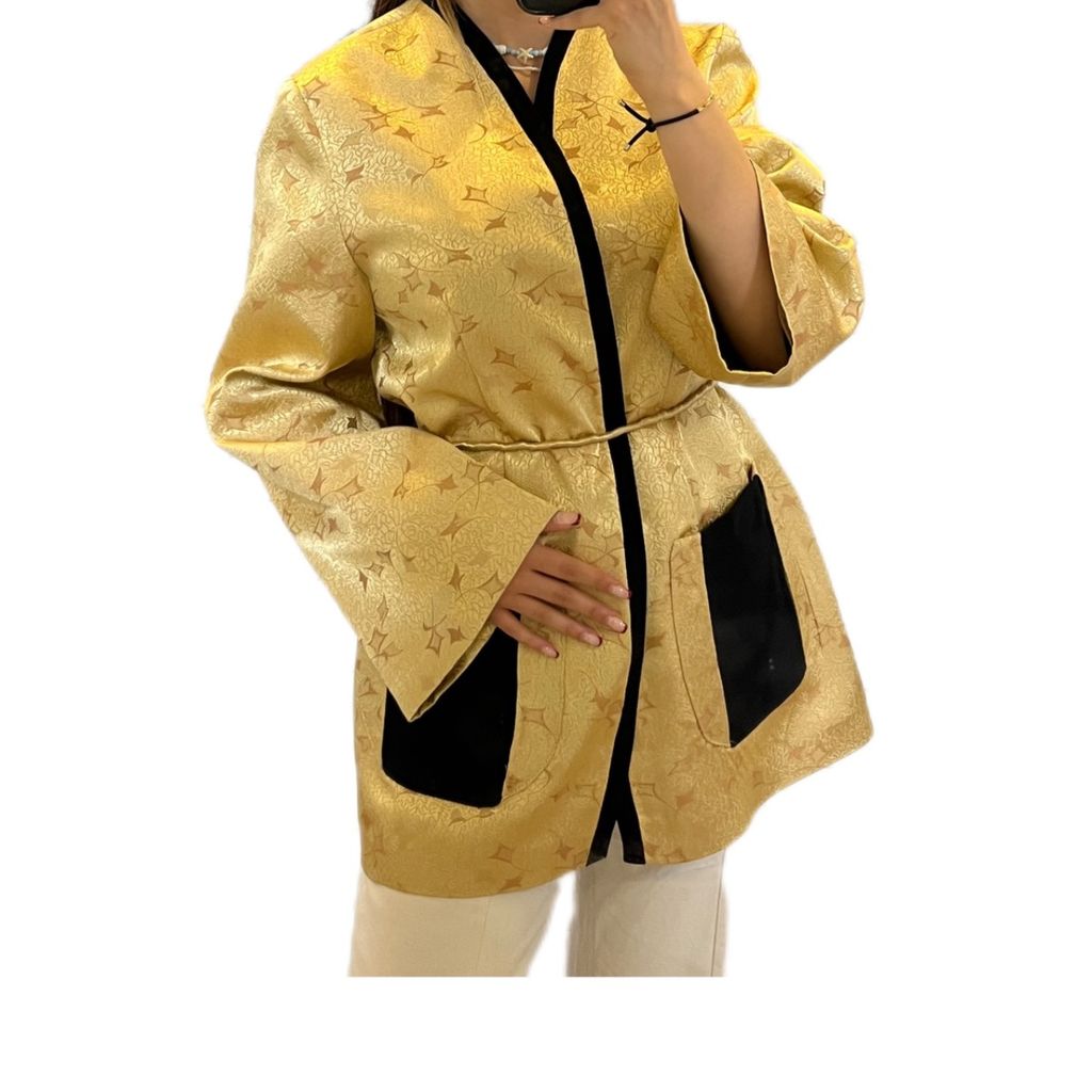 مشخصات کت زنانه ساتن
