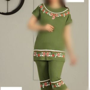 ست تیشرت شلوارک زنانه سایز بزرگ stkfb