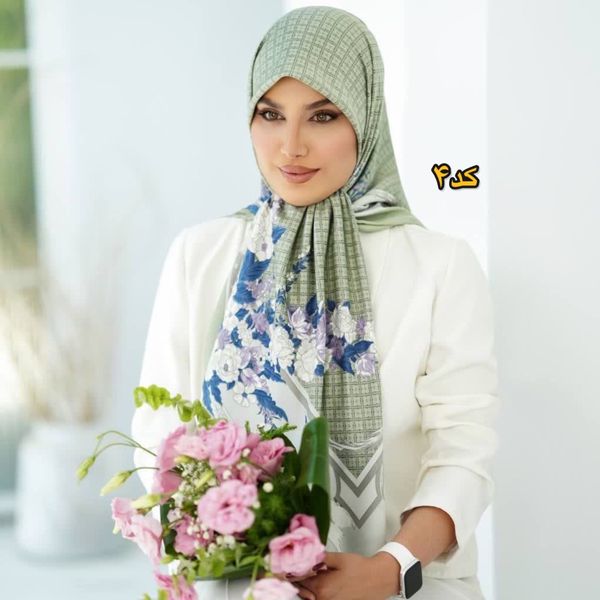 روسری ابریشم توییل برند
